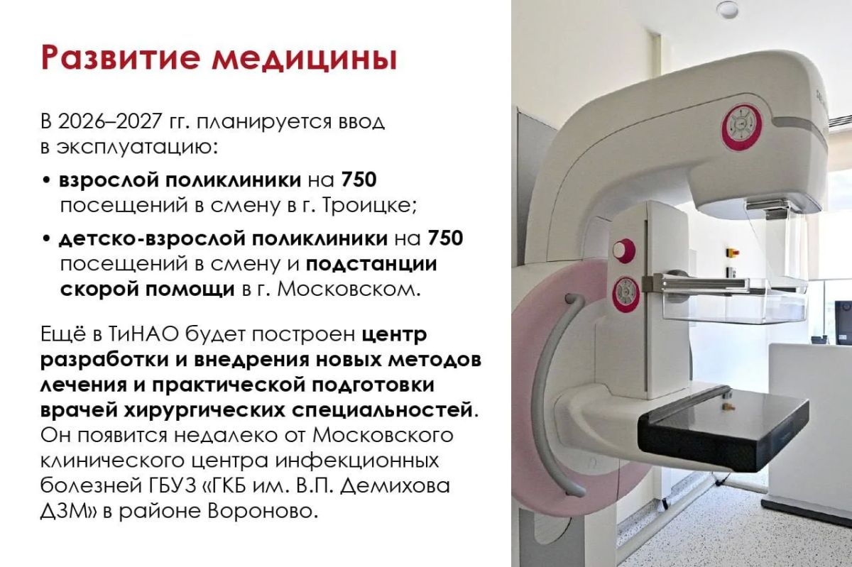 Большое будущее для большой территории Большое будущее для большой территории