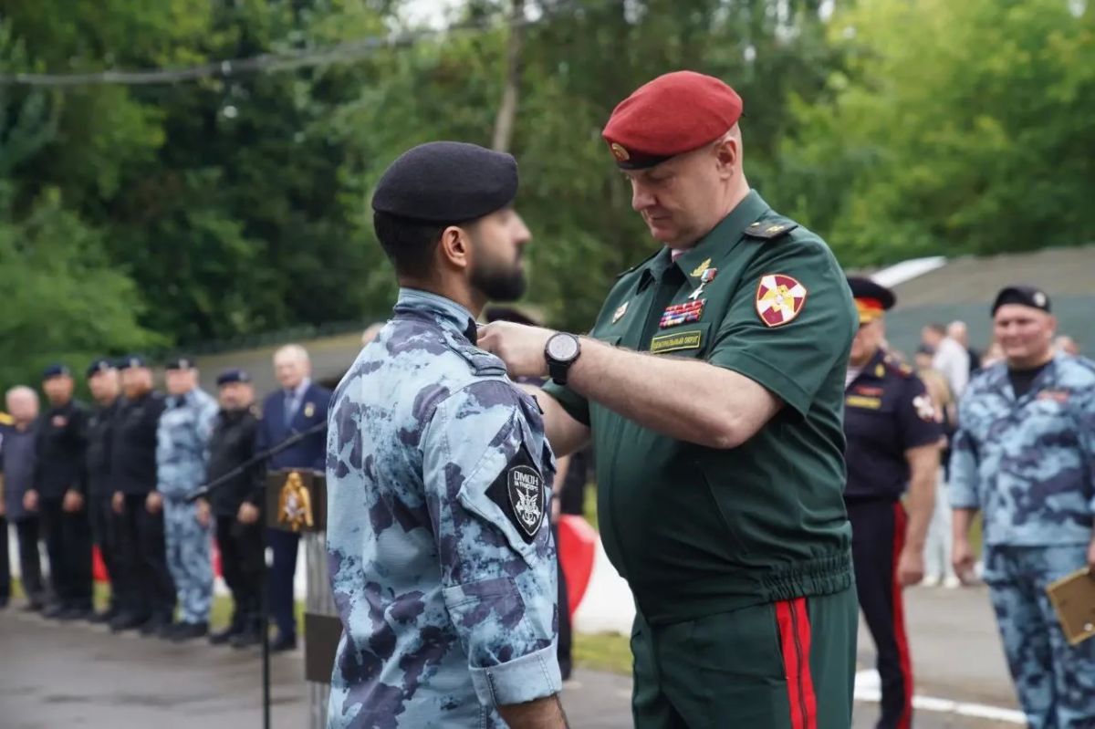В Москве состоялось торжественное мероприятие, посвященное 35-летию со дня образования ОМОН «Меч» (на транспорте) столичного главка Росгвардии В Москве состоялось торжественное мероприятие, посвященное 35-летию со дня образования ОМОН «Меч» (на транспорте) столичного главка Росгвардии