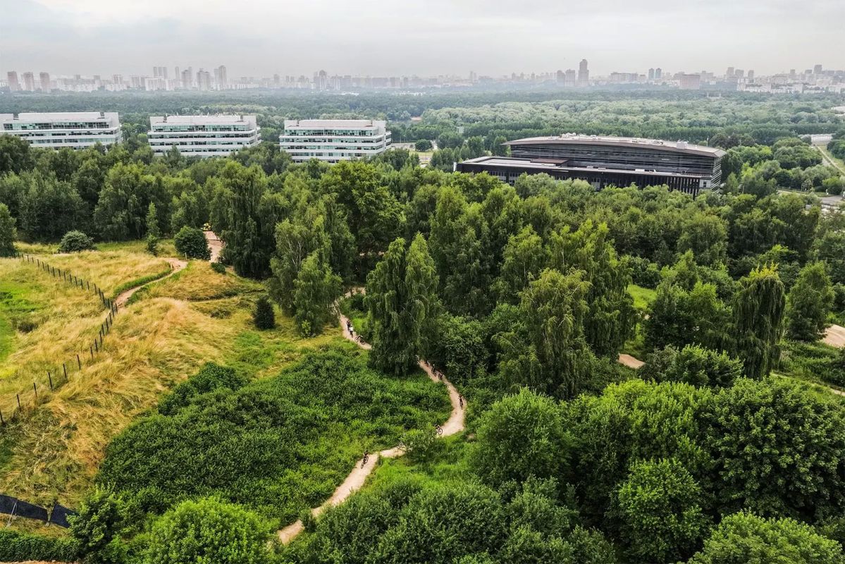 В парке «Крылатские холмы» открылся байк-парк для тех, кто любит кататься на горных велосипедах В парке «Крылатские холмы» открылся байк-парк для тех, кто любит кататься на горных велосипедах