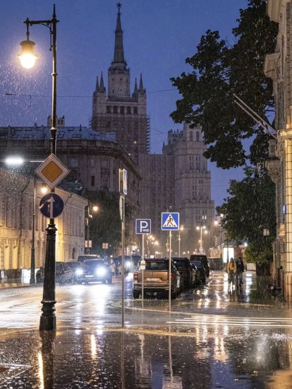 На этой неделе в Москве дождь будет идти практически без перерывов На этой неделе в Москве дождь будет идти практически без перерывов