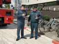 #БудниМЧС. В бизнес-центре «Зеленоград» состоялась плановая тренировка по эвакуации людей при возникновении условного пожара