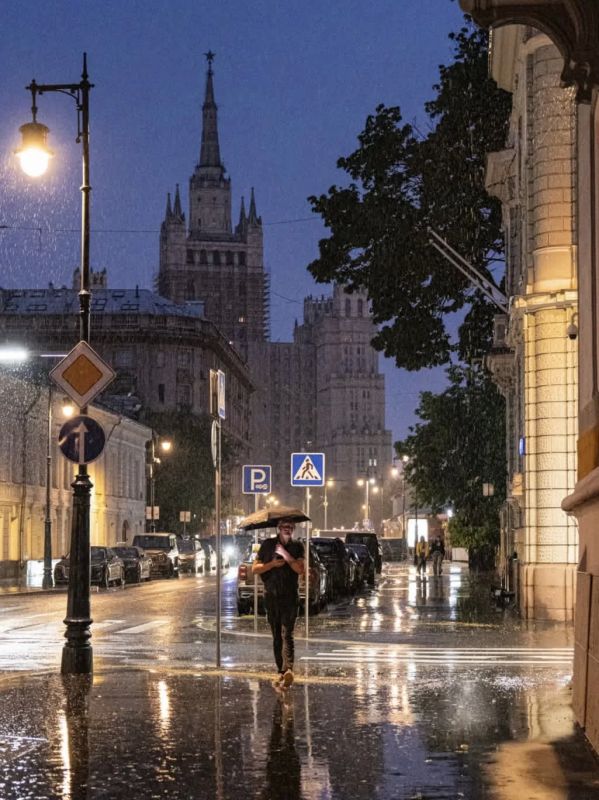 На этой неделе в Москве дождь будет идти практически без перерывов На этой неделе в Москве дождь будет идти практически без перерывов