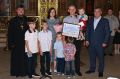 В честь Дня семьи, любви и верности в Храме иконы Божией Матери «Знамение» за Петровскими воротами прошло праздничное мероприятие для семей и детей сотрудников полиции ГУ МВД России по г. Москве