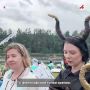 Заплыв коня с императрицей