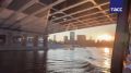 Москва проводила вторник красивым закатом