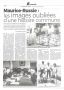 Статья «Маврикий - Россия: забытые кадры общей истории» (газета ‘Le Dimanche/ L’Hebdo)
