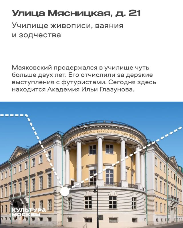 Москва Маяковского: шесть адресов одной судьбы Москва Маяковского: шесть адресов одной судьбы