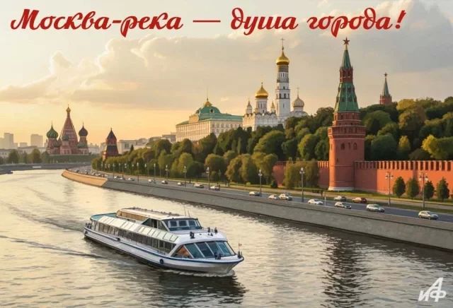С Днем Москвы-реки!. Нашу столицу назвали по имени этой реки