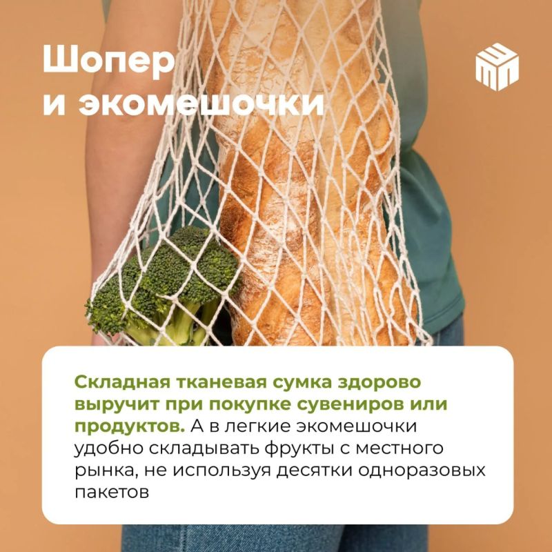 СОБИРАЕМ ЭКОЧЕМОДАН В ОТПУСК СОБИРАЕМ ЭКОЧЕМОДАН В ОТПУСК