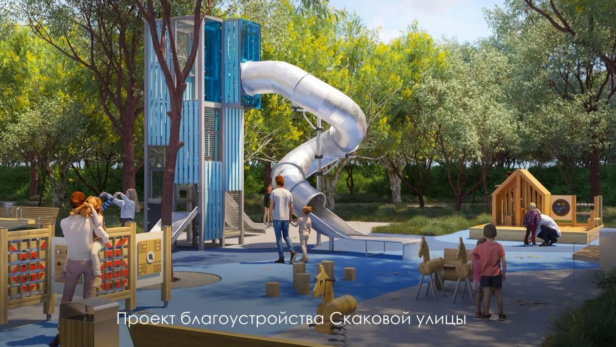 Сергей Собянин: Благоустроили сквер возле Центрального Московского ипподрома Сергей Собянин: Благоустроили сквер возле Центрального Московского ипподрома