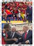 Трамп не захотел уходить во время награждения сборной Испании после победы на ЧМ2026