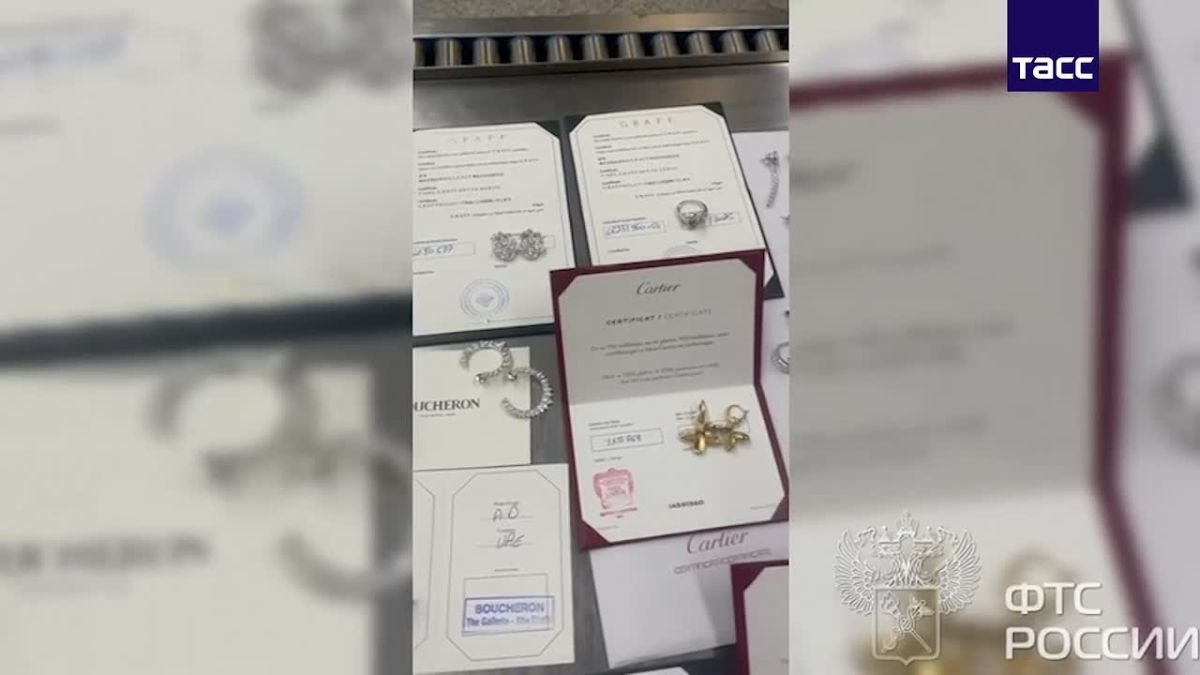 В Шереметьеве пресекли контрабанду украшений на 36 млн рублей, сообщает ФТС