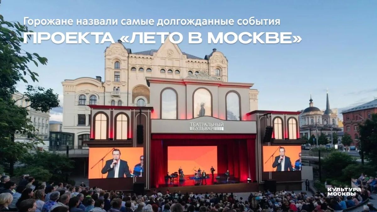 Жители столицы назвали самые долгожданные события теплого сезона