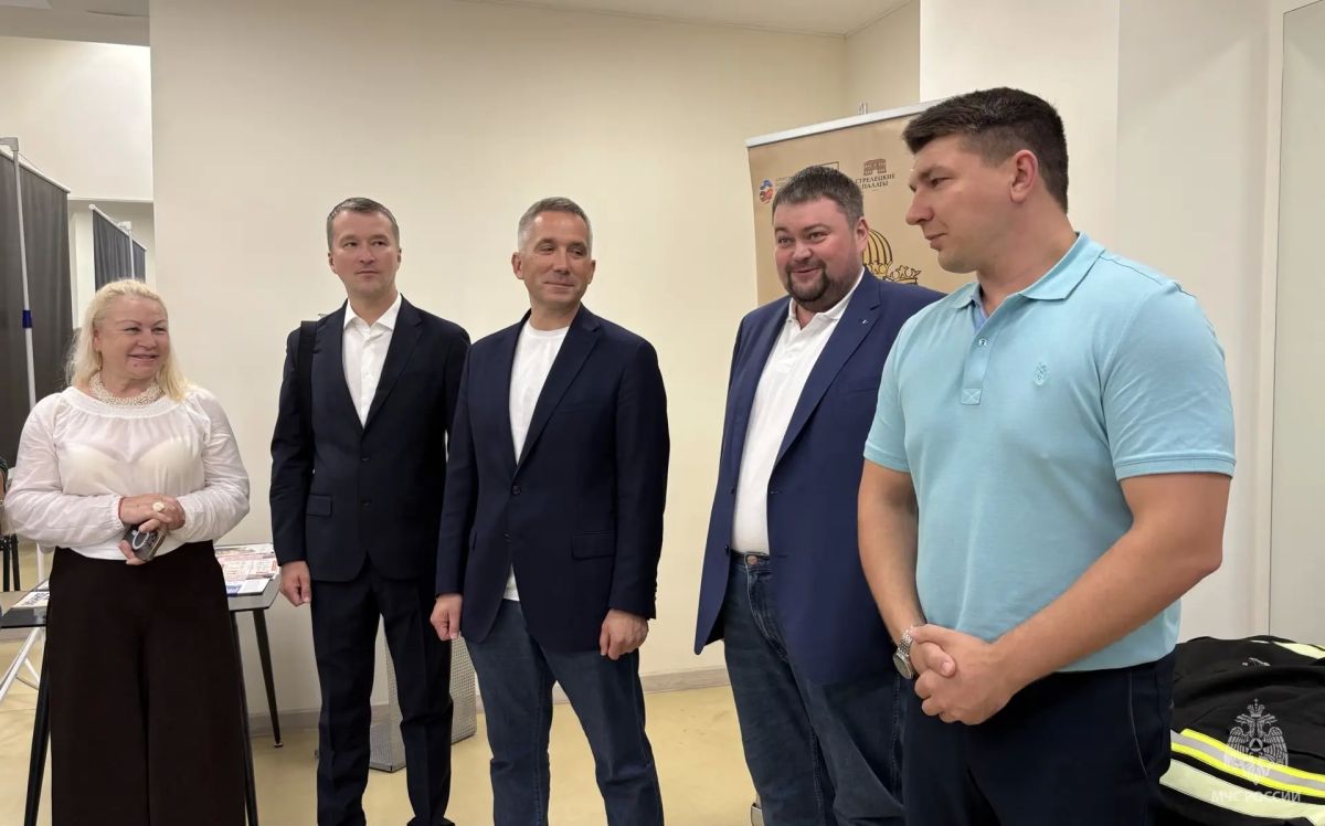 В столице открылась фотовыставка «Огнеборцы Москвы»