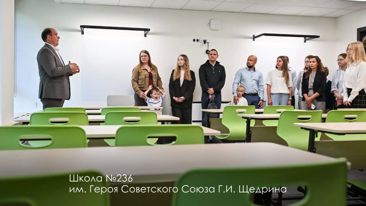 Сергей Собянин: 1 сентября после реконструкции откроется здание школы №236 им. Героя Советского Союза Г.И. Щедрина Сергей Собянин: 1 сентября после реконструкции откроется здание школы №236 им. Героя Советского Союза Г.И. Щедрина