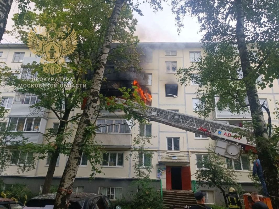 Газовый баллон взорвался в жилом доме в подмосковном Егорьевске