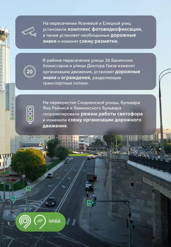 Около 800 изменений реализуют в этом году по проектам ЦОДД на участках, где были ДТП Около 800 изменений реализуют в этом году по проектам ЦОДД на участках, где были ДТП
