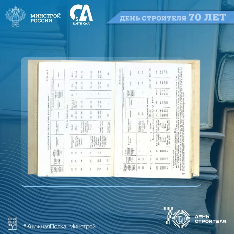 Сегодня в рубрике #КнижнаяПолка_Минстрой — издание, которое научит на основе технологических достижений определять состав для разных видов бетона Сегодня в рубрике #КнижнаяПолка_Минстрой — издание, которое научит на основе технологических достижений определять состав для разных видов бетона