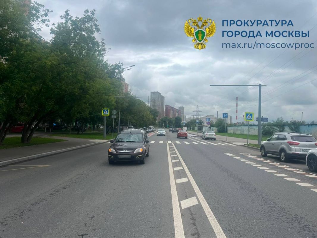 Прокуратура контролирует установление обстоятельств дорожной аварии, в которой пострадала женщина