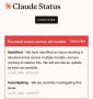 Крупный сбой у Claude — чат-бот перестал отвечать во всех моделях