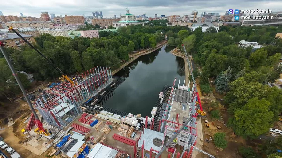Екатерининский парк станет одним из самых красивых общественных пространств Москвы — его благоустройство завершится уже в этом году