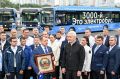 Это знаменательный момент в истории развития электротранспорта Москвы — 3000-й электробус вышел на маршрут!