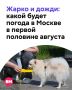 Каким будет август в Москве?