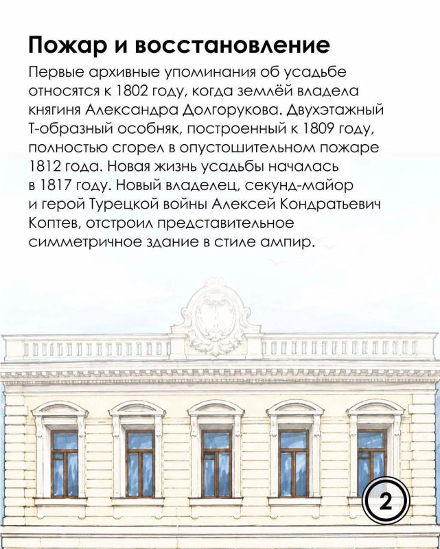 Переплетение стилей и судеб: история усадьбы Коптева — Мейендорф Переплетение стилей и судеб: история усадьбы Коптева — Мейендорф