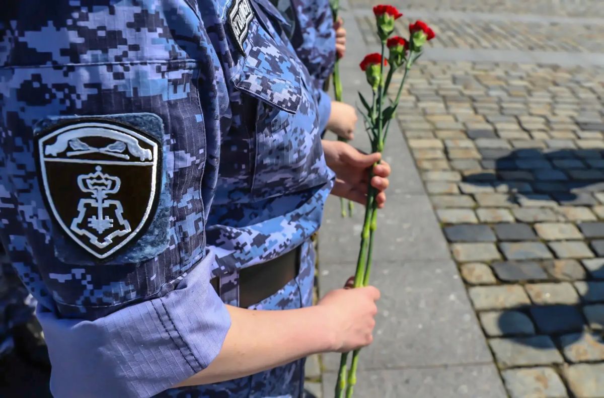 Столичные росгвардейцы почтили память российских воинов, погибших в Первой мировой войне