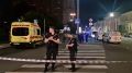 Взрыв на Кудринской площади в Москве: кадры с места происшествия