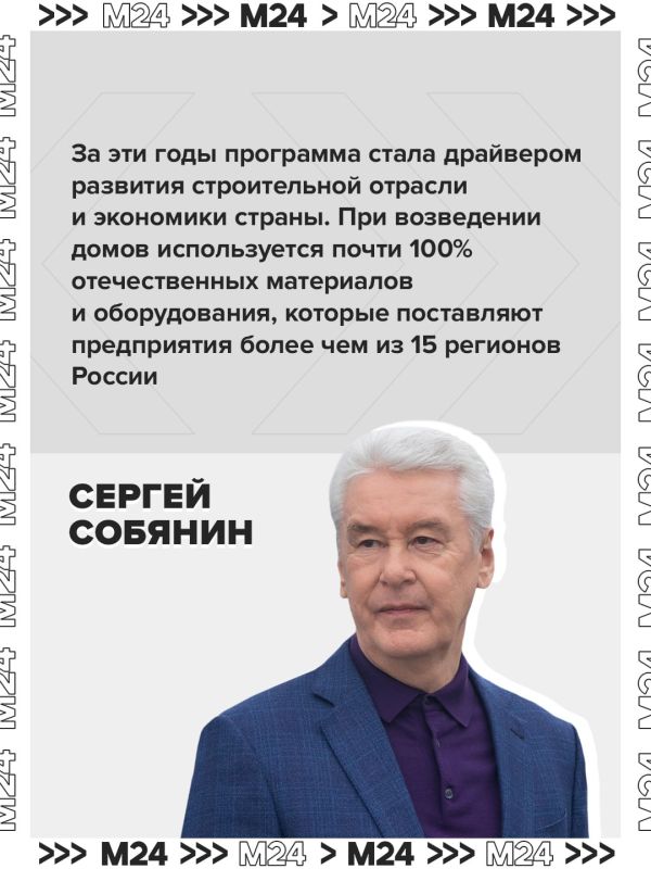 Программе реновации исполнилось 9 лет Программе реновации исполнилось 9 лет