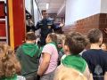 Один день в пожарной части: юные гости познакомились с работой огнеборцев