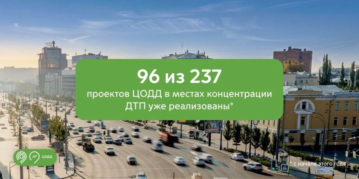 С начала года в городе реализовали 96 изменений по повышению безопасности в местах концентрации ДТП