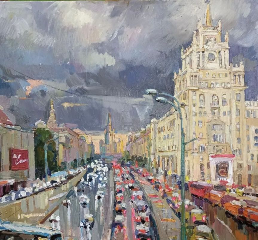 Доброе утро, Москва! . Пусть этот четверг пройдет продуктивно и спокойно