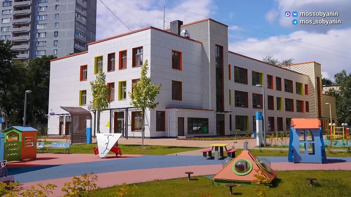 Сергей Собянин: В районе Выхино-Жулебино построен детский сад на 300 мест
