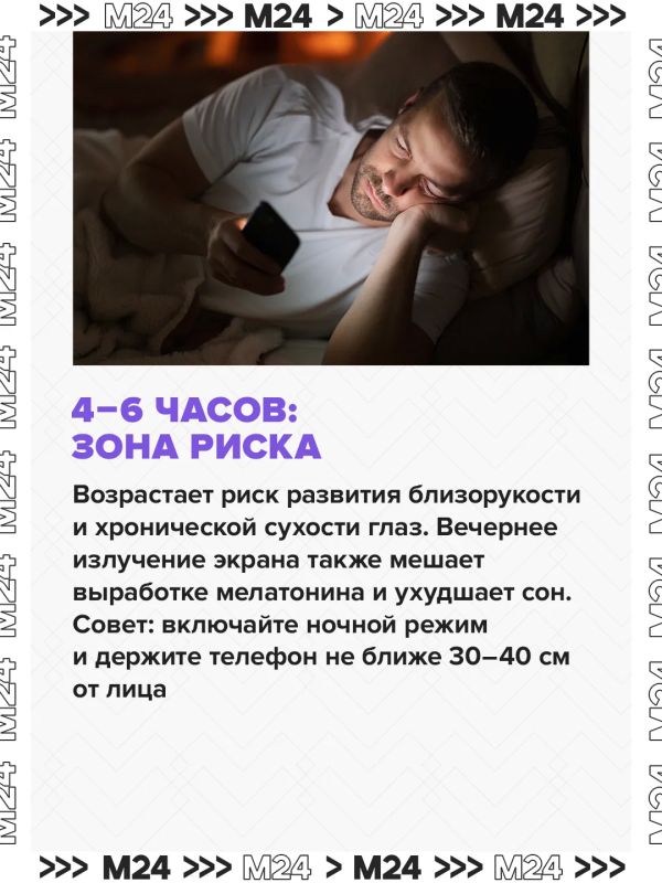 Самый полезный пост дня!. По статистике, мы смотрим на экран телефона около четырех часов в день Самый полезный пост дня!. По статистике, мы смотрим на экран телефона около четырех часов в день