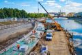 В центре Москвы начинается реконструкция Малого Каменного моста, сообщил мэр столицы Сергей Собянин
