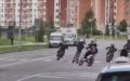 Целая колонна райдеров прокатилась по Переделкино Ближнему