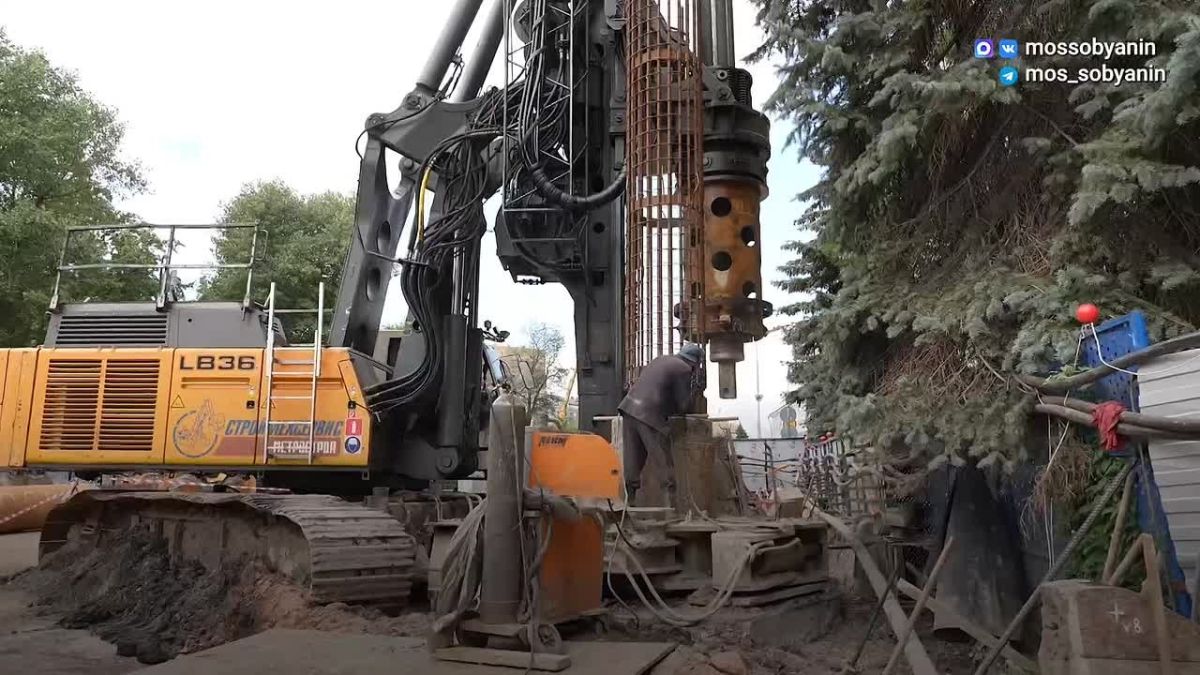 Началось строительство эскалаторного тоннеля на новой станции метро «Достоевская»