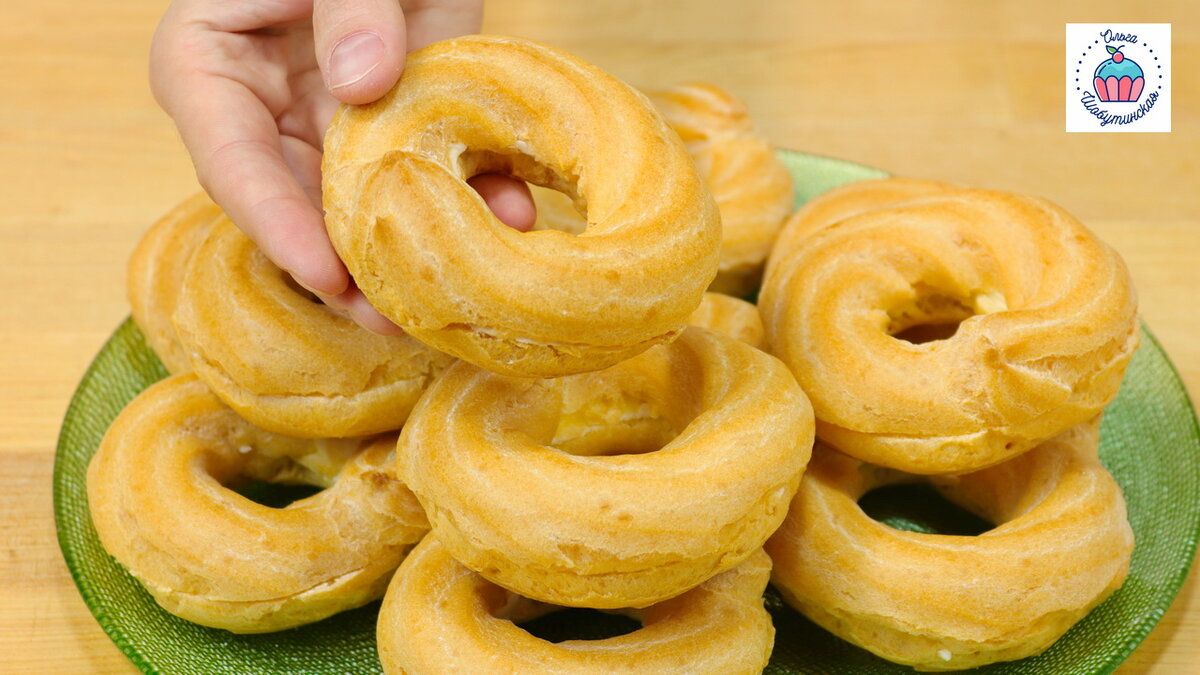 Необычные заварные пирожные с творожным кремом: просто и вкусно