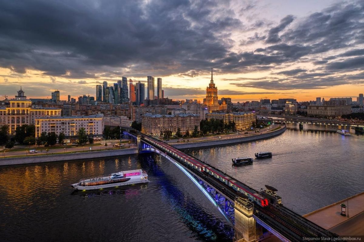 Мост метро Смолленской линии Мост метро Смолленской линии