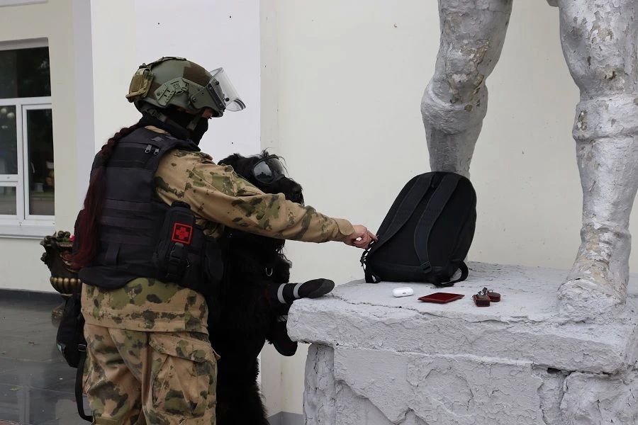Росгвардейцы обеспечили общественный порядок и безопасность во время проведения футбольного матча в Хабаровске Росгвардейцы обеспечили общественный порядок и безопасность во время проведения футбольного матча в Хабаровске
