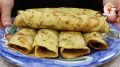 Бризоль по-новому: картофельные блинчики с мясной начинкой и грибным соусом