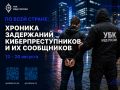 По всей стране: хроника задержаний киберпреступников и их сообщников