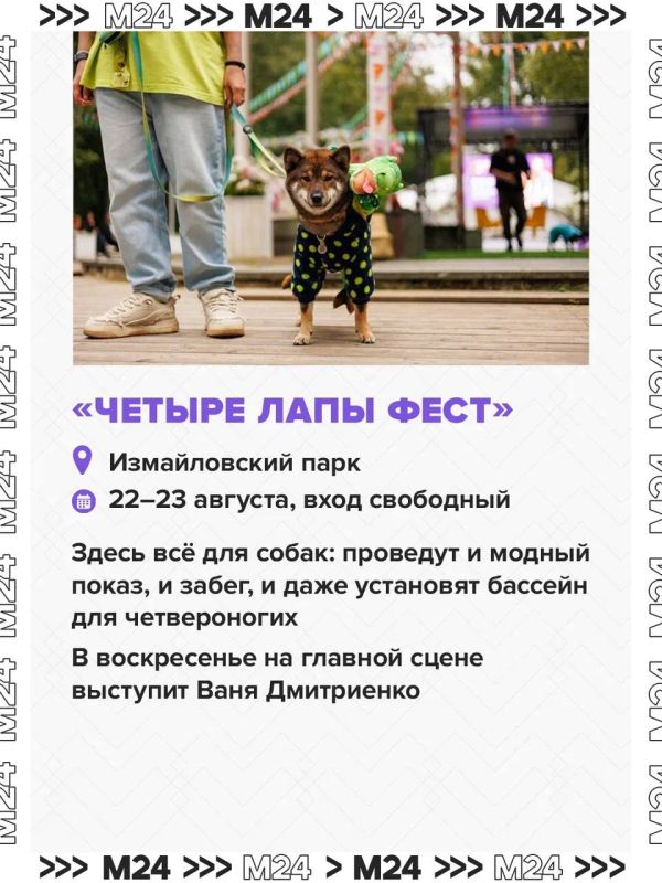 Куда сходить в Москве на выходных? Вариантов целых восемь! Куда сходить в Москве на выходных? Вариантов целых восемь!
