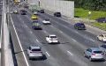 Момент массовой аварии на МКАД публикует Дептранс