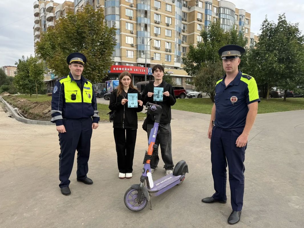 Госавтоинспекция провела акцию «Безопасная мобильность»: акцент на правилах использования средств индивидуальной мобильности Госавтоинспекция провела акцию «Безопасная мобильность»: акцент на правилах использования средств индивидуальной мобильности
