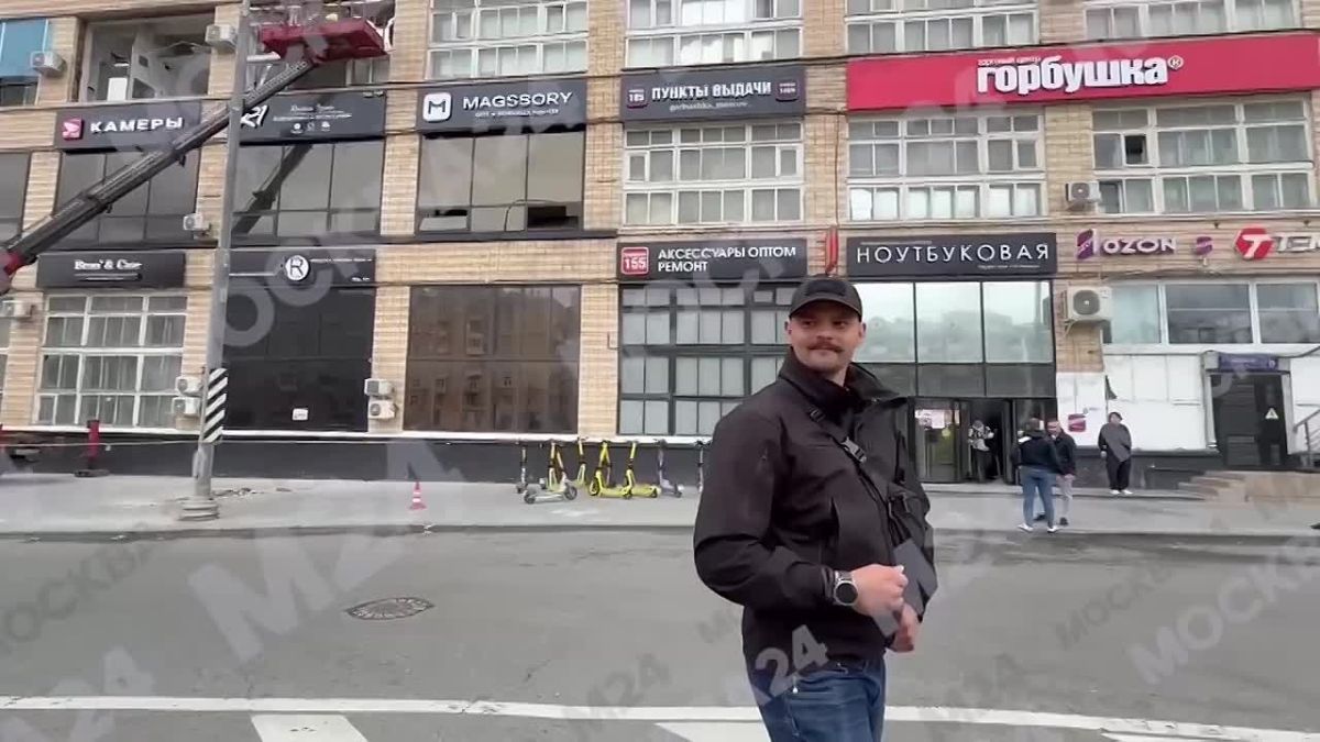 На съемочную группу «Москвы 24» напали сотрудники службы охраны «Горбушки»