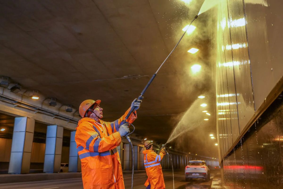 Более 100 транспортных тоннелей промоем в столице в преддверии Дня города Более 100 транспортных тоннелей промоем в столице в преддверии Дня города