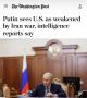 «По данным разведки, Путин считает США ослабленными из-за войны с Ираном»: Рэтклифф предупредил Россию, что эскалация подтолкнет Трампа к сближению с Зеленским